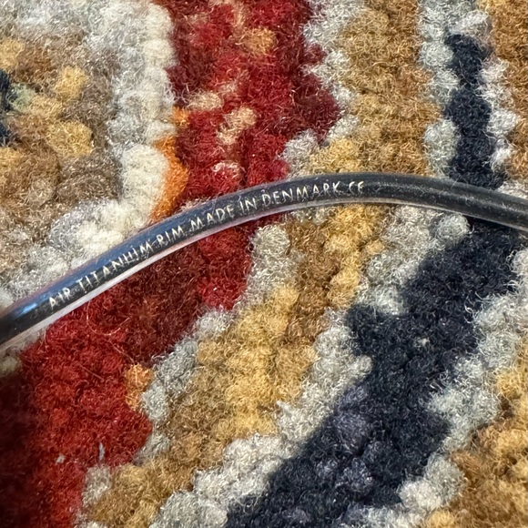 Lindberg Eyeglasses Titanium Air Frame Model “Tim” Black Unisex - Picture 10 of 10